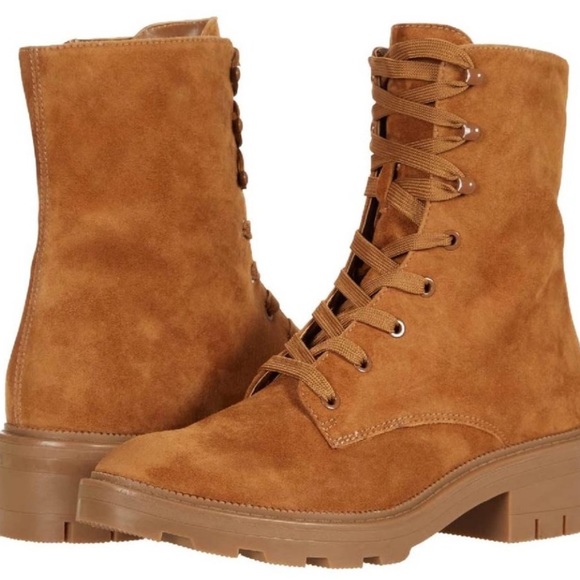 DOLCE VITA LOTTIE CLEAR COMBAT BOOT 8 - Picture 2 of 14